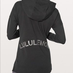 Lululemon Cut Above Hoodie sz 10 Black